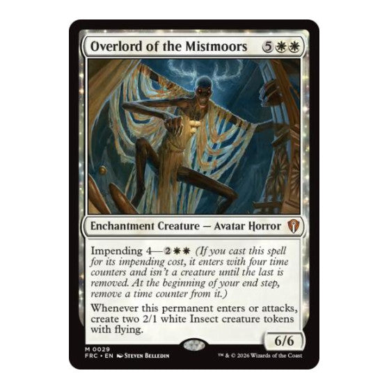 Overlord of the Mistmoors Commander: Reality Fracture (FRC) - (, Near Mint)