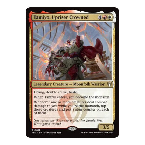 Tamiyo, Upriser Crowned Commander: Reality Fracture (FRC) - (, Near Mint)