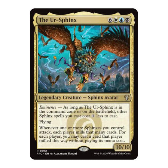 The Ur-Sphinx Commander: Reality Fracture (FRC) - (, Near Mint)