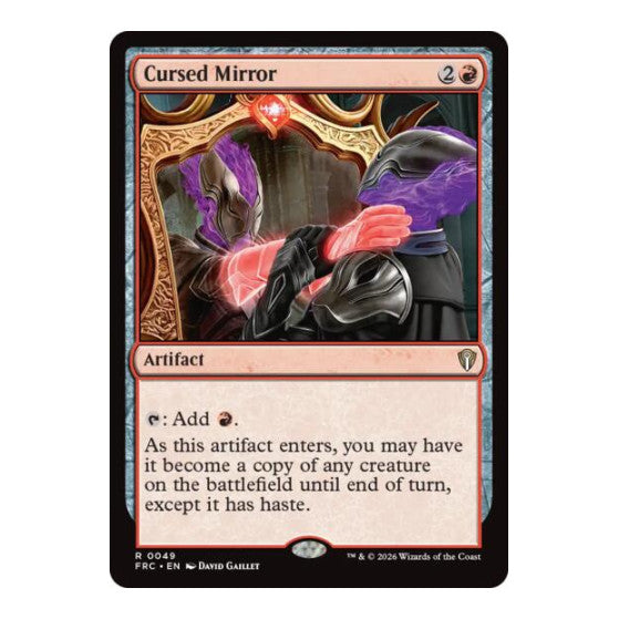Cursed Mirror Commander: Reality Fracture (FRC) - (, Near Mint)