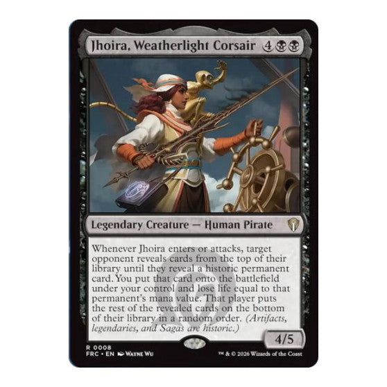 Jhoira, Weatherlight Corsair Commander: Reality Fracture (FRC) - (, Near Mint)
