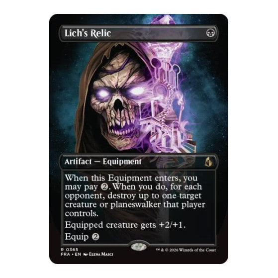 Lich's Relic (Borderless) Reality Fracture (FRA)