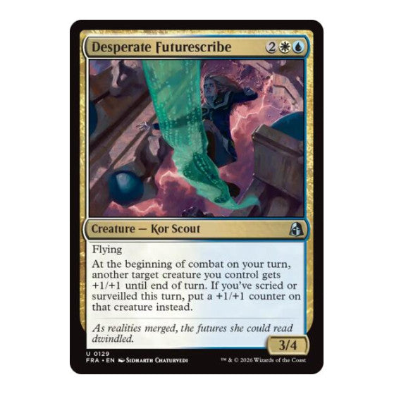 Desperate Futurescribe Reality Fracture (FRA) - (, Near Mint)