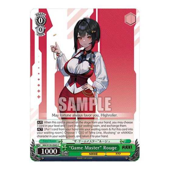 "Game Master" Rouge GODDESS OF VICTORY: NIKKE Vol.2 (NIK/) - (, Near Mint)