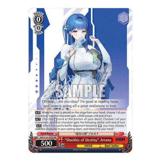 "Shackles of Destiny" Arcana GODDESS OF VICTORY: NIKKE Vol.2 (NIK/) - (, Near Mint)