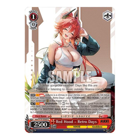 Red Hood - Retro Days GODDESS OF VICTORY: NIKKE Vol.2 (NIK/) - (, Near Mint)
