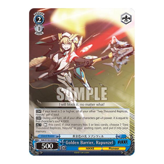 Golden Barrier, Rapunzel GODDESS OF VICTORY: NIKKE Vol.2 (NIK/) - (, Near Mint)