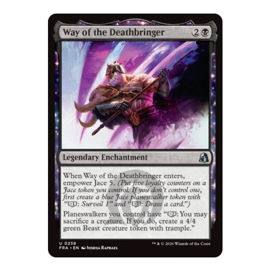 Way of the Deathbringer Reality Fracture (FRA) - (Foil, Near Mint)