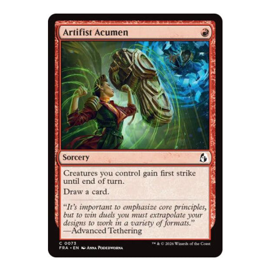 Artifist Acumen Reality Fracture (FRA)