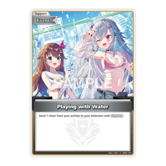 Playing with Water C Extra Booster: Summer hologram (HEB01) - (, Near Mint)