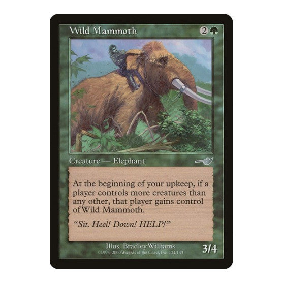 Wild Mammoth Nemesis (NMS) - (, Lightly Played)