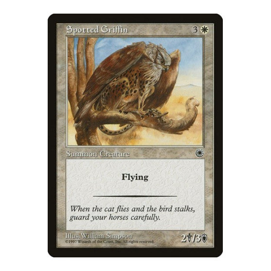 Spotted Griffin Portal (POR) - (, Moderately Played)
