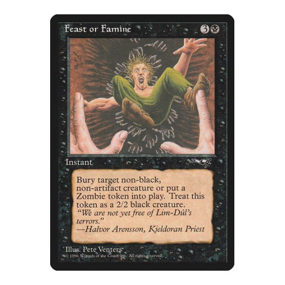 Feast or Famine Falling into Pit Alliances (ALL) - (, Moderately Played)