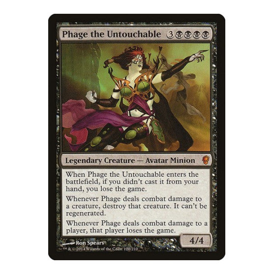 Phage the Untouchable Conspiracy (CNS) - (, Moderately Played)