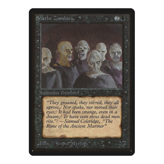 Scathe Zombies Beta Edition (LEB) - (, Moderately Played)
