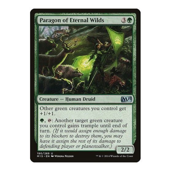 Paragon of Eternal Wilds Magic 2015 (M15) (M15) - (, Lightly Played)
