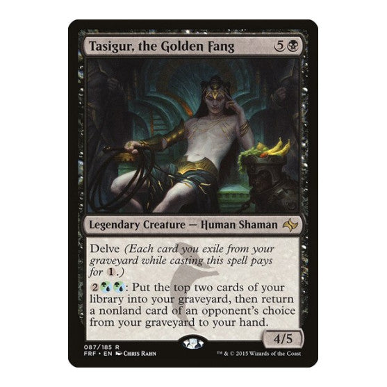 Tasigur the Golden Fang Fate Reforged (FRF) - (, Heavily Played)