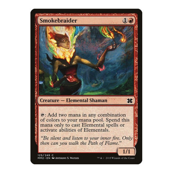 Smokebraider Modern Masters 2015 (MM2) - (Foil, Moderately Played)